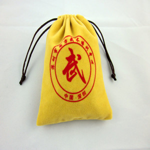 Beauty Christmas Candy Velvet Gift Bag Wholesale