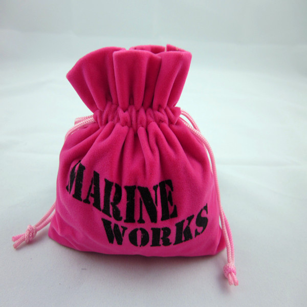 High -end Wonderful Custom Velvet Jewelry Bags