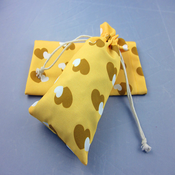 Fashion Beatiful Drawstring Muslin Bag For Shoe Packing