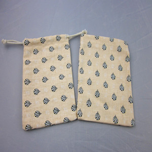 Cotton linen pouch