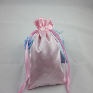 Designer antique wholesale drawstring satin pouch