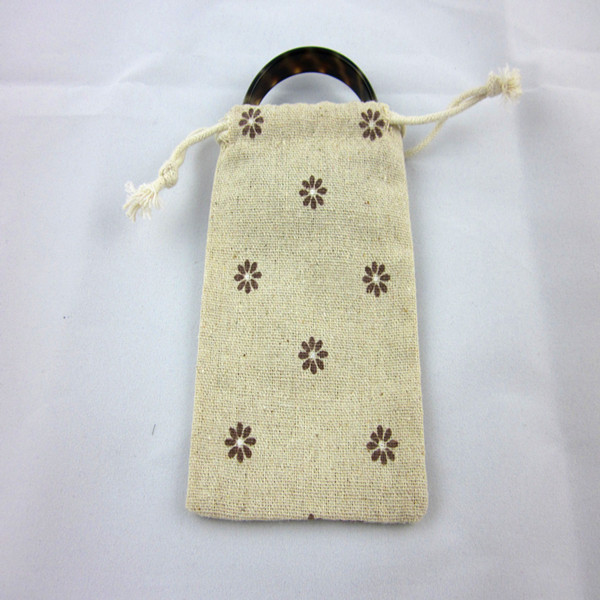 Custom Printed Wholesale Drawstring Jute Bag