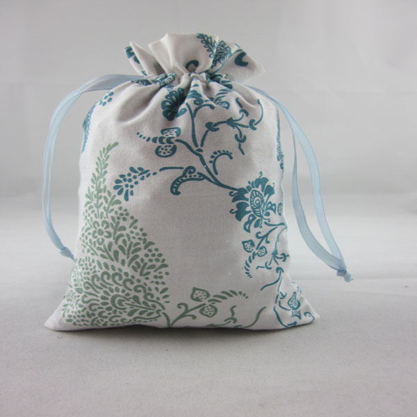 Custom Wholesale High Qaulity Drawstring Jewelry Cotton Bag