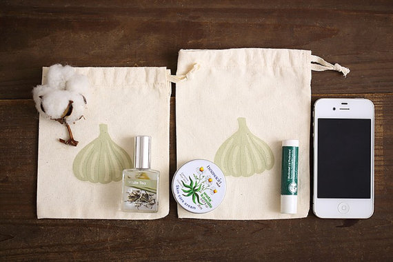 Wholesale Organic Cotton Drawstring Jewelry Pouch