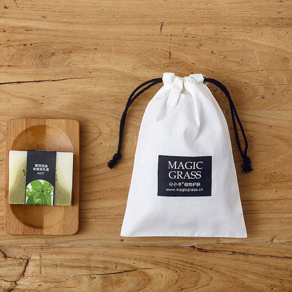 Drawstring Soap Pouch
