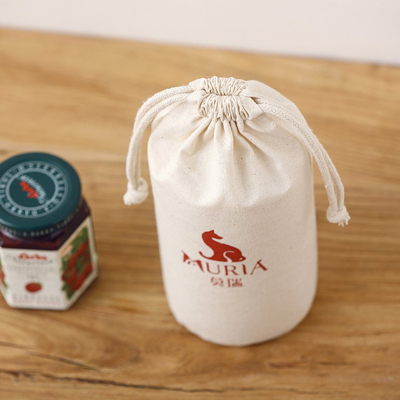 Round Cotton Wine Bag
