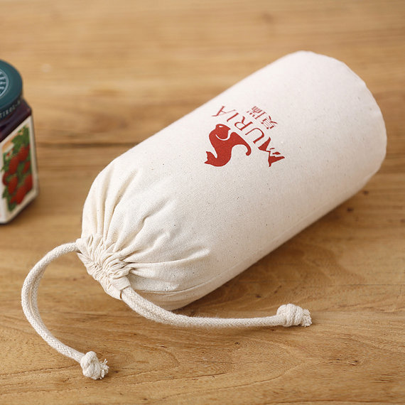 Round Cotton Wine Bag