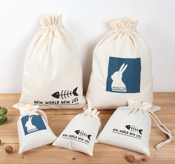 Cotton Pouches For Sunglass Packing