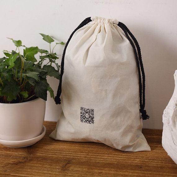 Cotton Muslin Drawstring Bag Wholesale