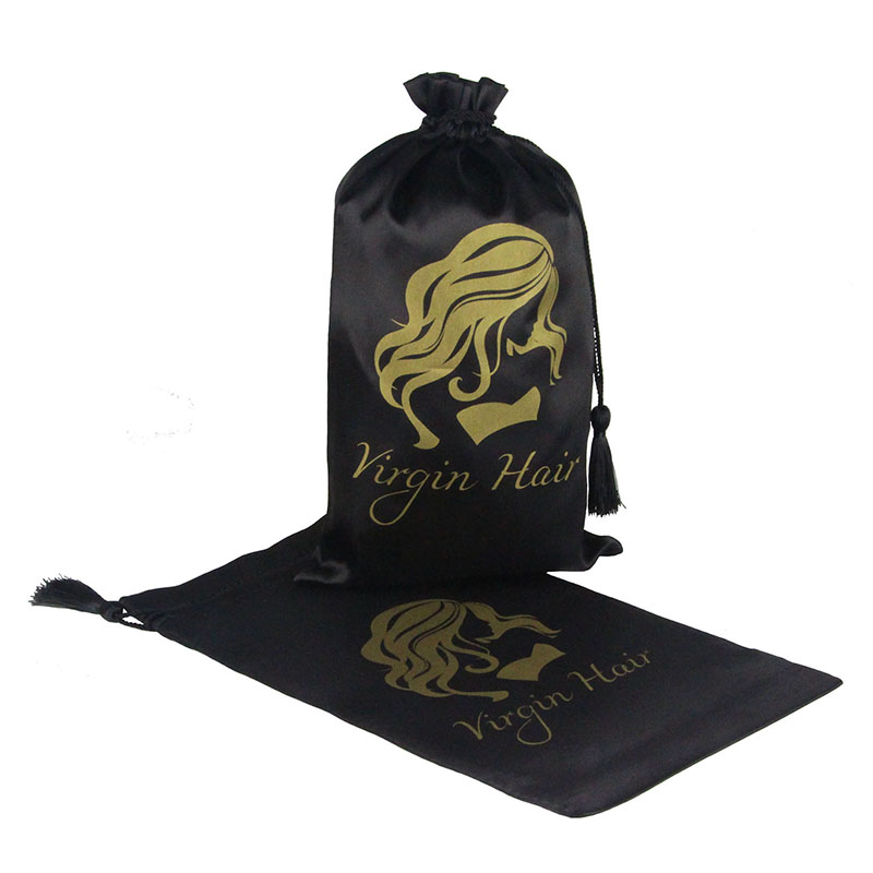 Wholesale Promotional Black Virgin Hair Bags